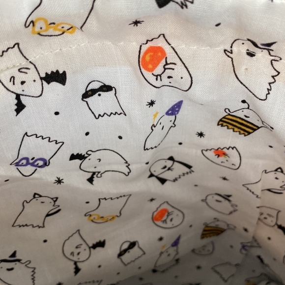 Rae Dunn Kids BOO CREW Halloween CANVAS Tote New - Picture 5 of 6